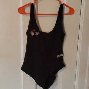 Card themed bodysuit